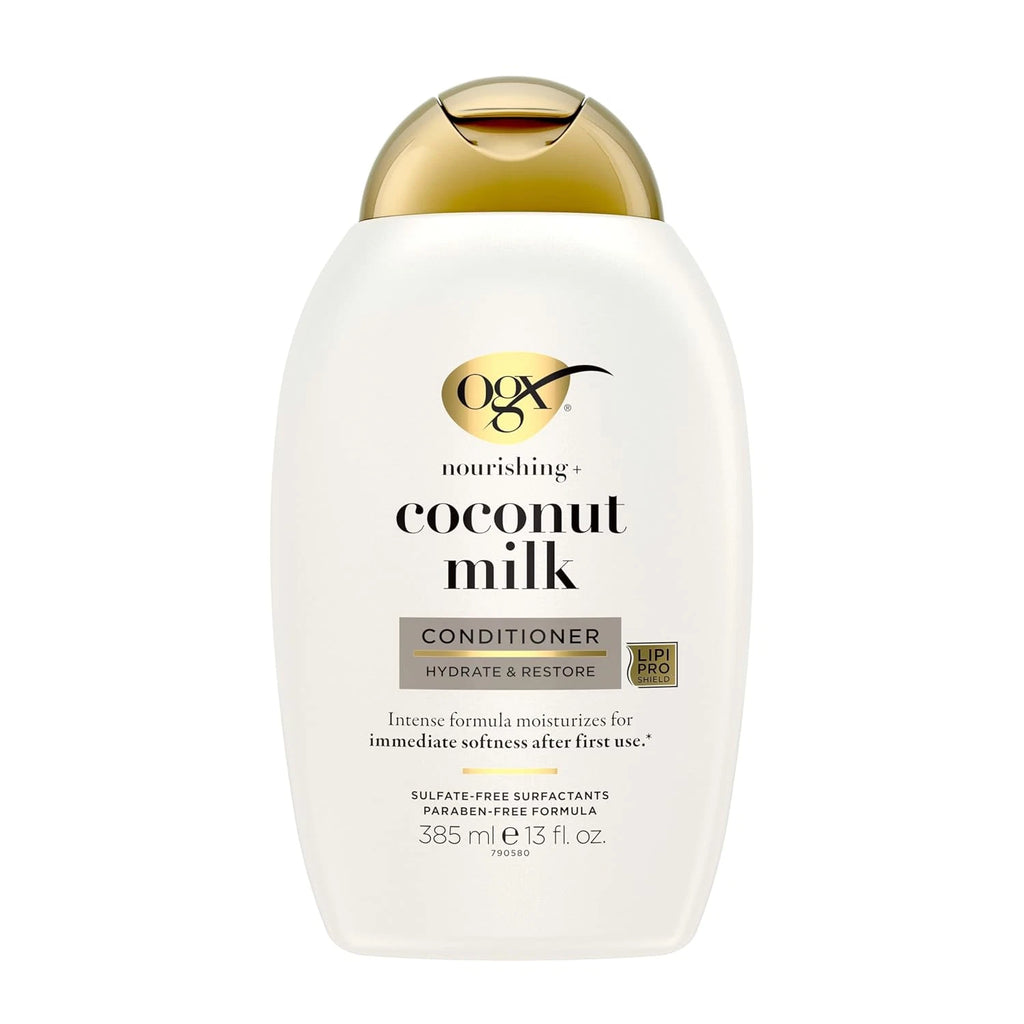 OGX Nourishing + Coconut Milk Conditioner, Hydrating & Restoring Conditioner Moi